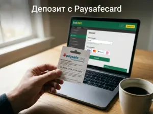 Депозит с Paysafecard при букмейкър — стъпки 2026 | БетКеш