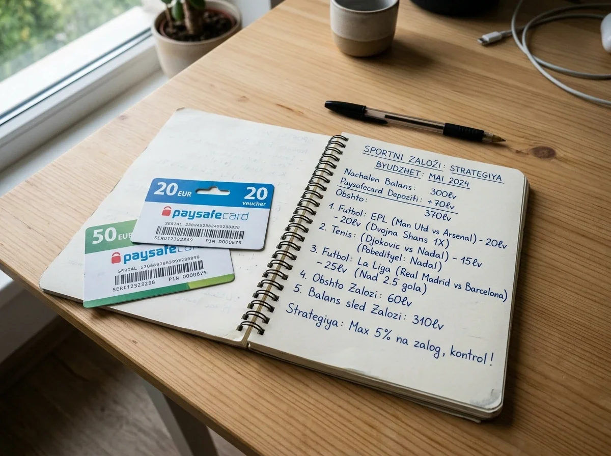 Спортни залози с Paysafecard – стратегия за банкрол | БетКеш