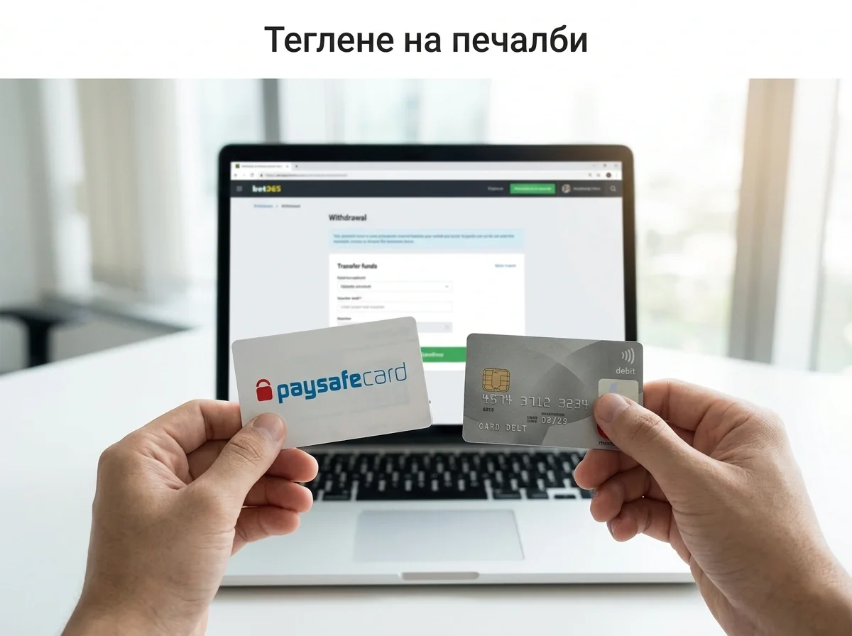 Теглене на печалби при залагания с Paysafecard – алтернативни методи